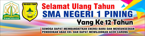 Ulang Tahun SMAN 1 Pining Yang Ke 12