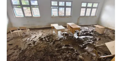 Bencana Hidrometeorologi Melanda SMA Negeri 1 Pining, Sarana Olahraga dan Fasilitas Sekolah Rusak Berat