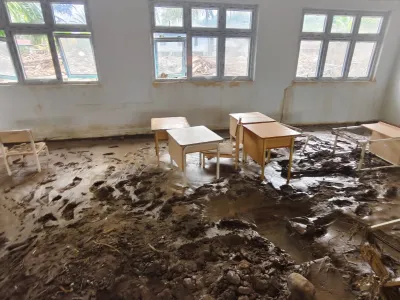Bencana Hidrometeorologi Melanda SMA Negeri 1 Pining, Sarana Olahraga dan Fasilitas Sekolah Rusak Berat